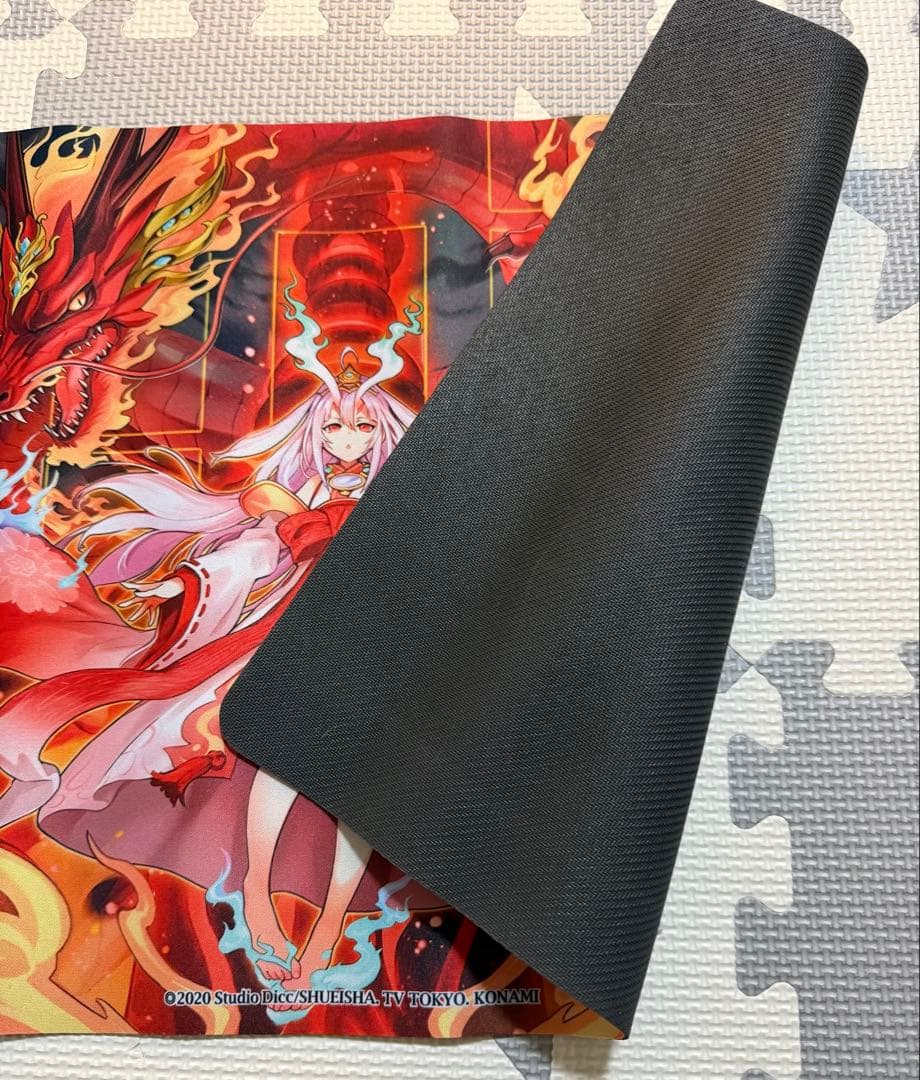 シ*ナ様 遊戯王プレイマット『倶利伽羅天童』