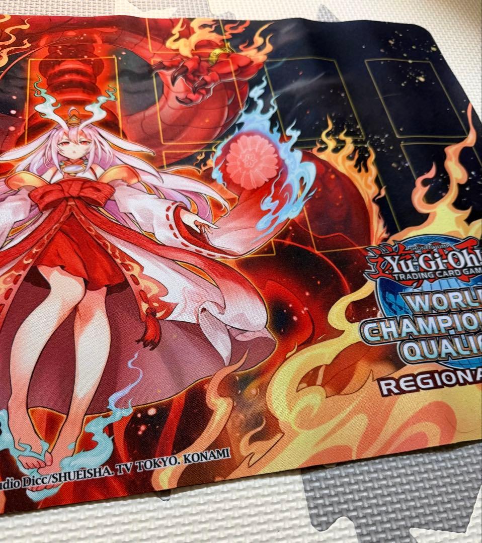 シ*ナ様 遊戯王プレイマット『倶利伽羅天童』