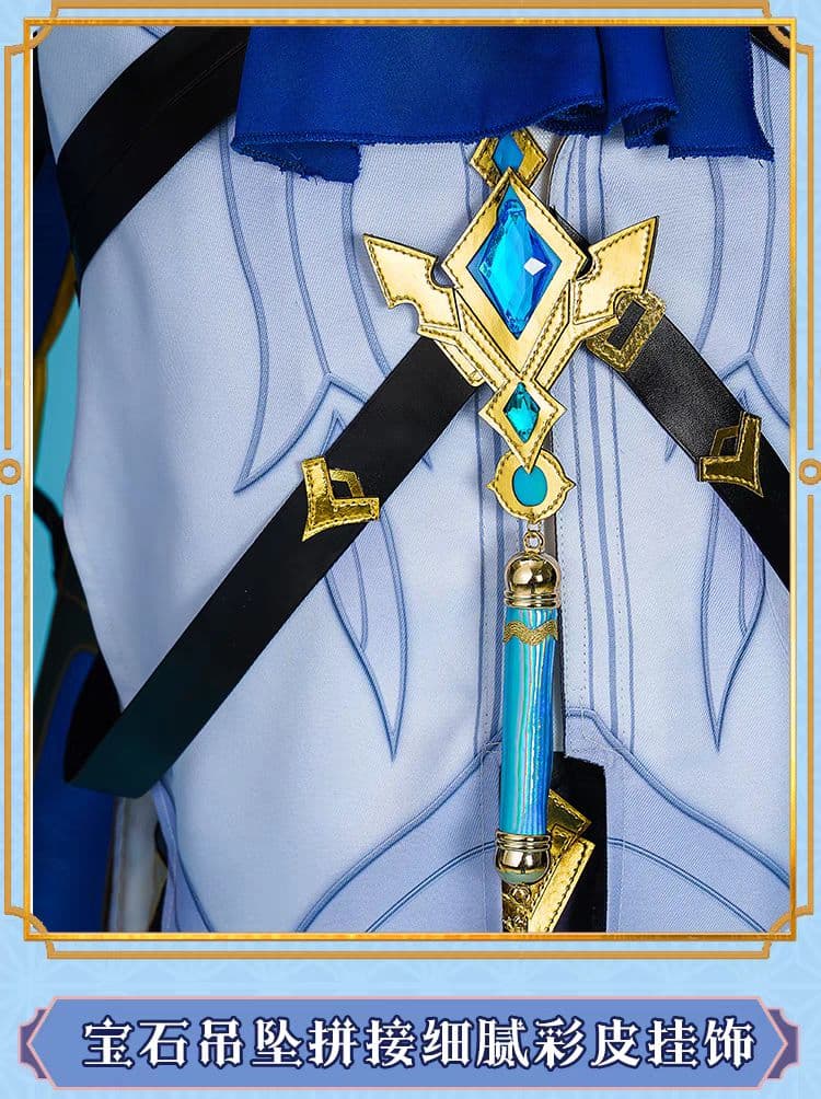 原神げんしん 博士 ドットーレ コスプレ衣装 高級感フルセット新品