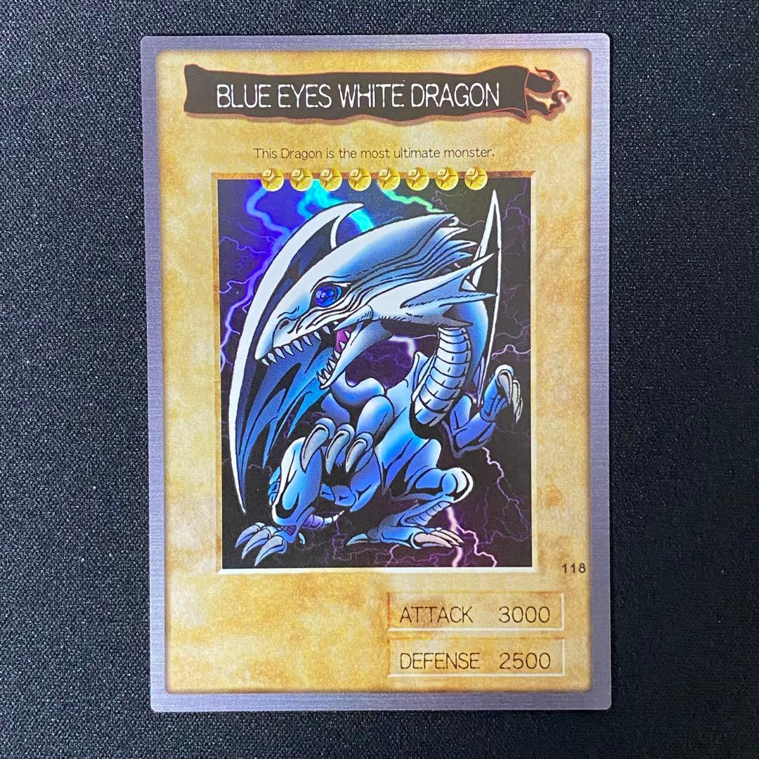 バンダイ版　遊戯王　青眼の白竜　英語表記版　1枚　美品