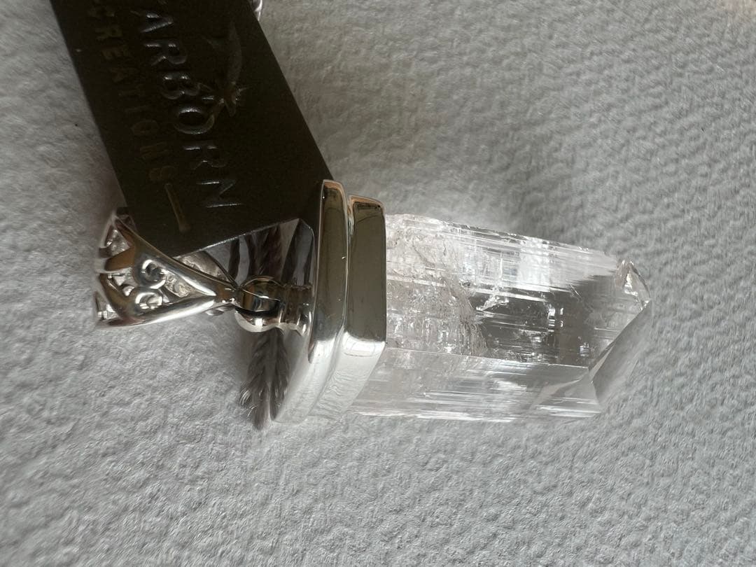 ダンビュライトペンダント！！美麗結晶 スターボーン社41.0cts！