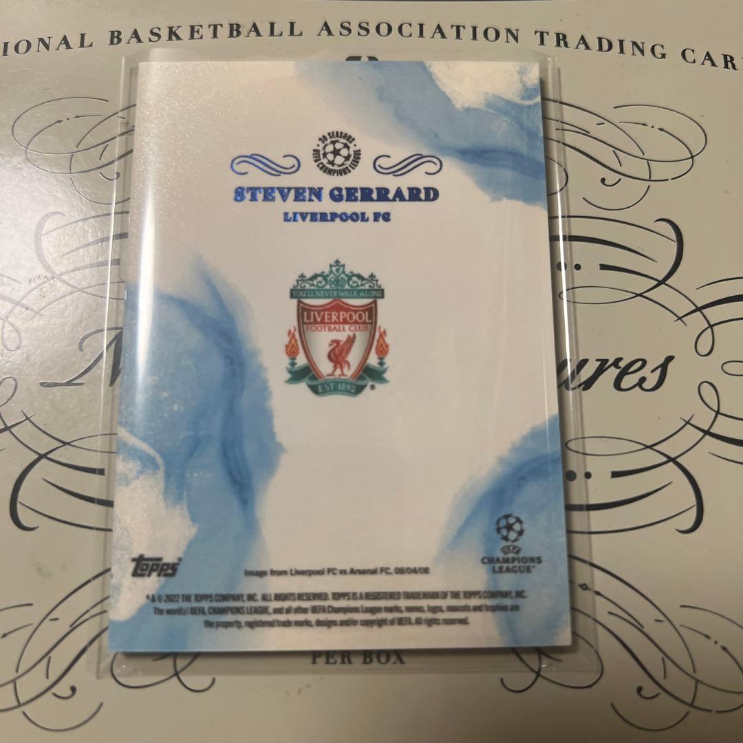 スティーブン ジェラード Topps Pearl 49枚限定 パラレル