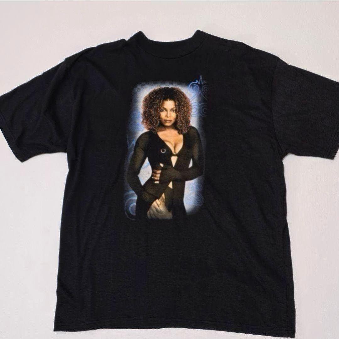 希少 ジャネットジャクソン 1999 ワールドツアー Tシャツ L 美品