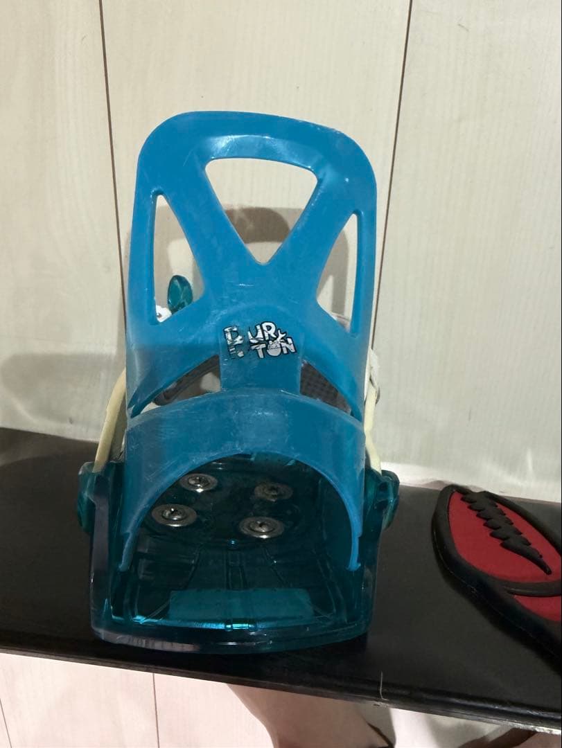 2021-22RIDEキッズスノーボード90バインディング、ブーツセット