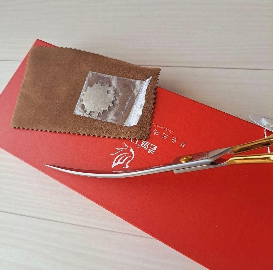 【売約済】新品★7.5インチ★フェニーチェ カーブシザー★トリミングばさみ