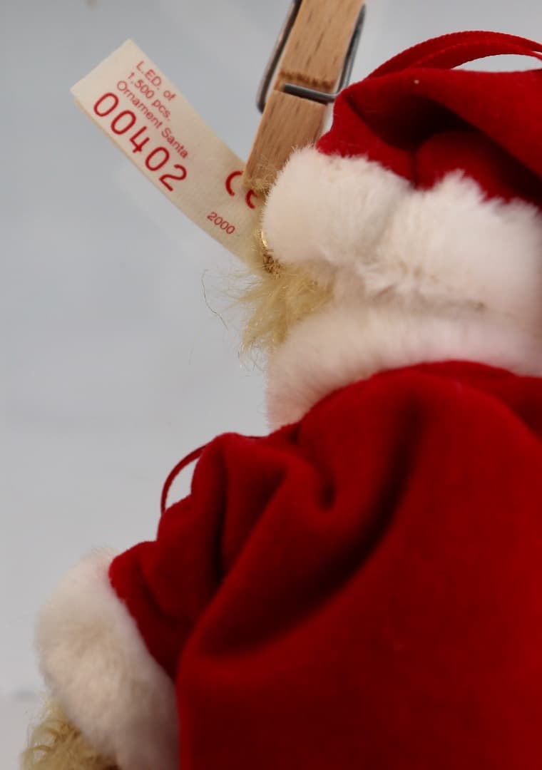 Steiff Santa Bear 2000 約10cm 日本限定品