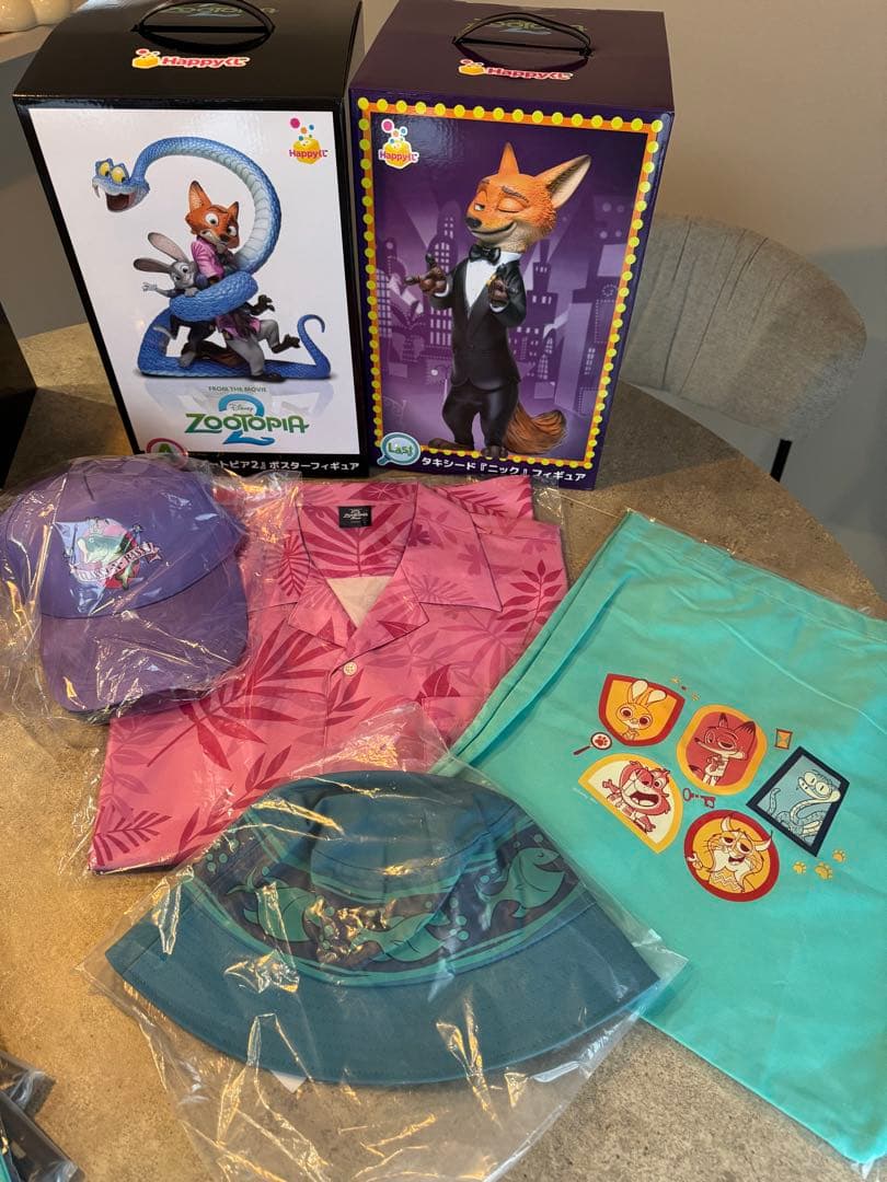 ズートピア　ハッピーくじ　ABCDEラストワン