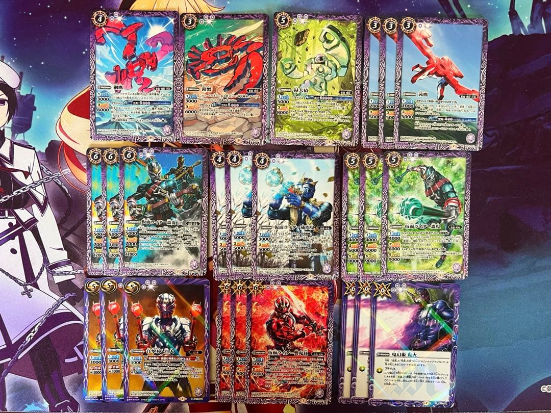 バトスピ　仮面ライダー響鬼　デッキ　バトルスピリッツ