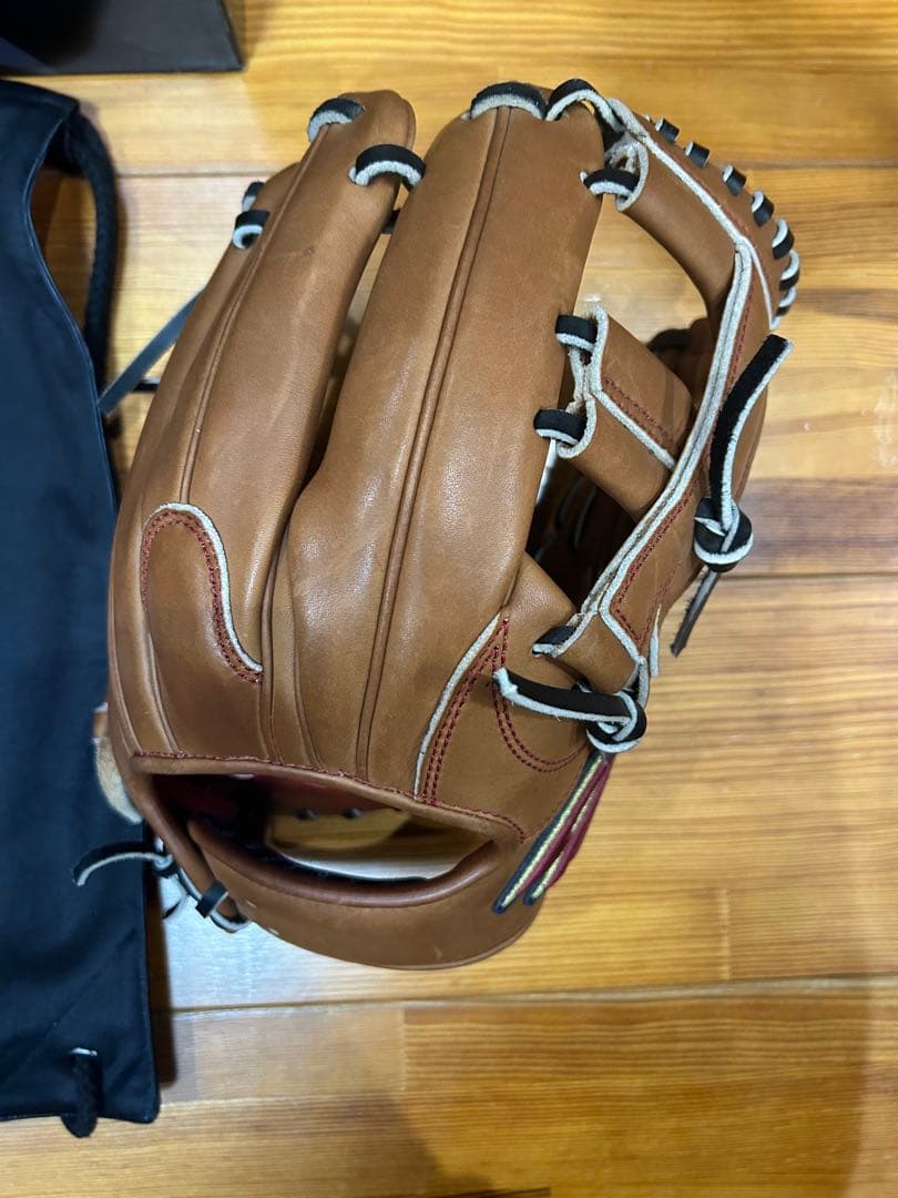 D-Quest 硬式グローブ ブラウン　オーダーグローブ