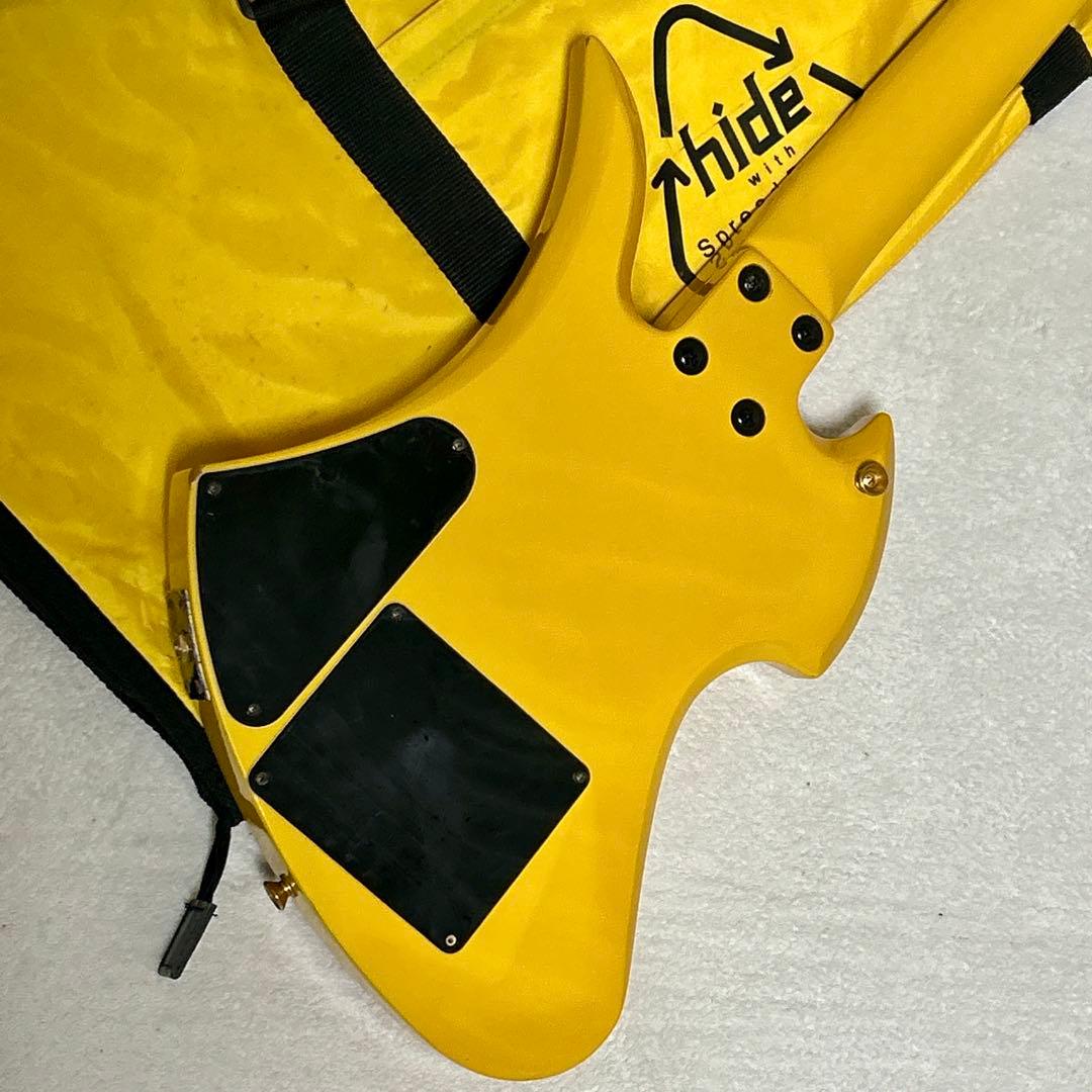 BURNY YH-JR hideモデル アンプ内蔵 モッキンバード ギター ②