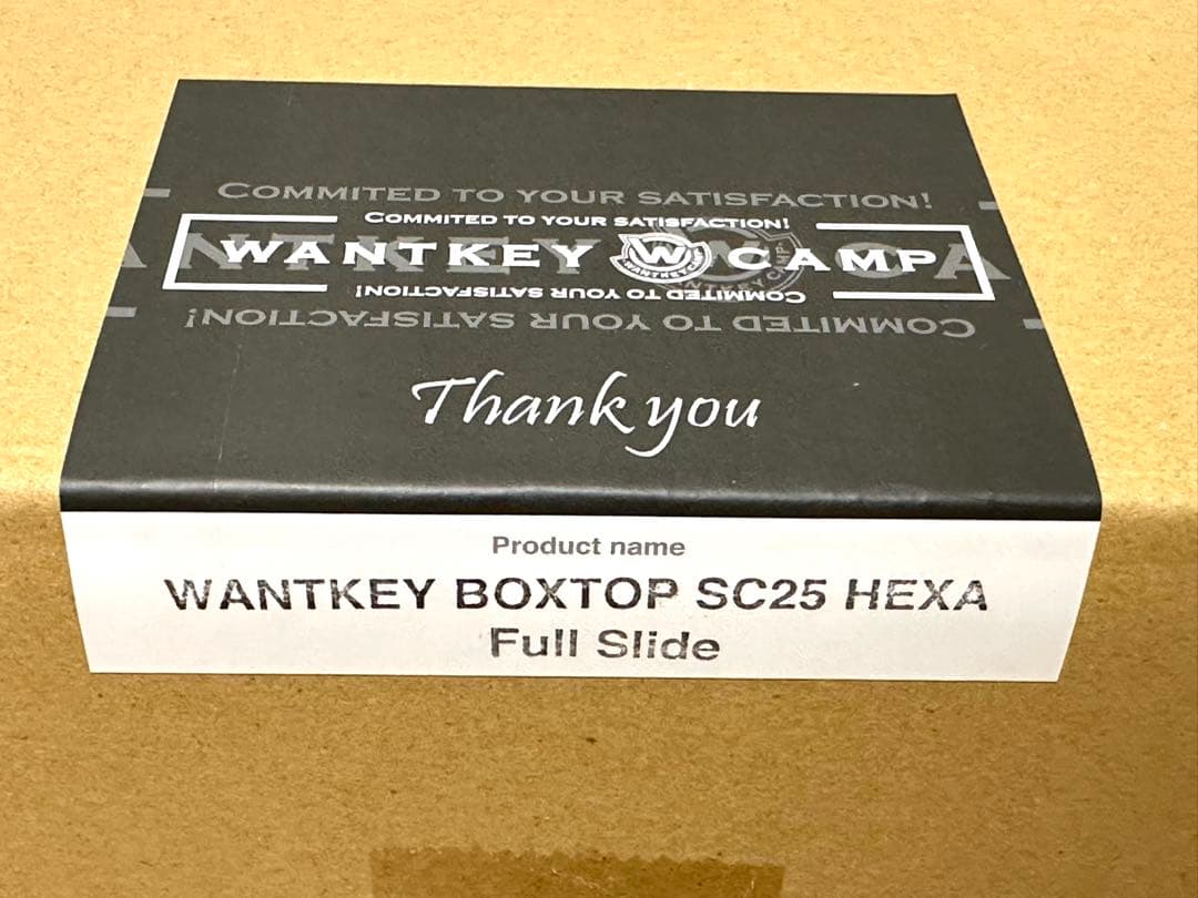 【定価以下新品】WANTKEY BOXTOP SC25 HEXAスライドレール版
