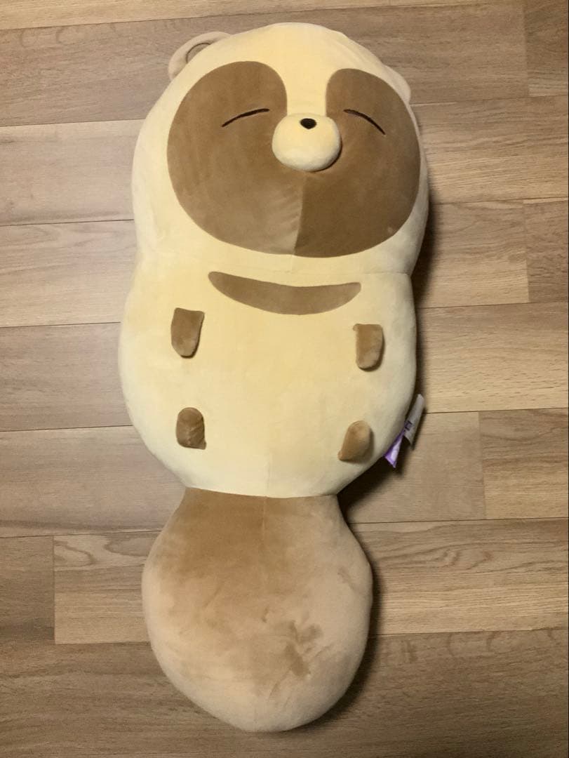 タヌキとキツネ　すやすやフレンド　タヌキ