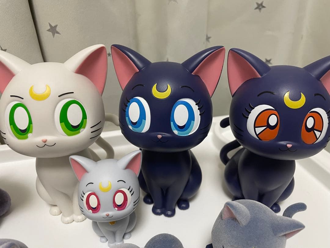 セーラームーン ルナ アルテミス ダイアナ セット