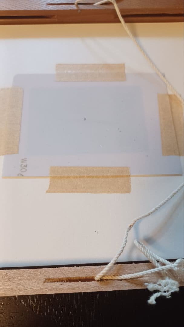 【希少・原画】　辻まこと『電信柱の下で』　裏書き辻良子