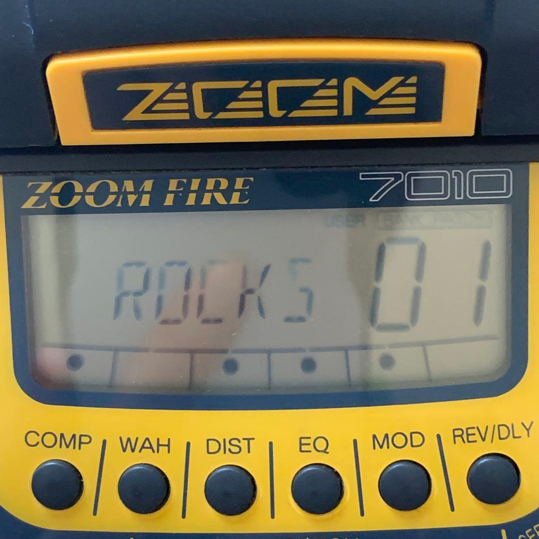 ジャンク ZOOM FIRE7010 マルチエフェクター