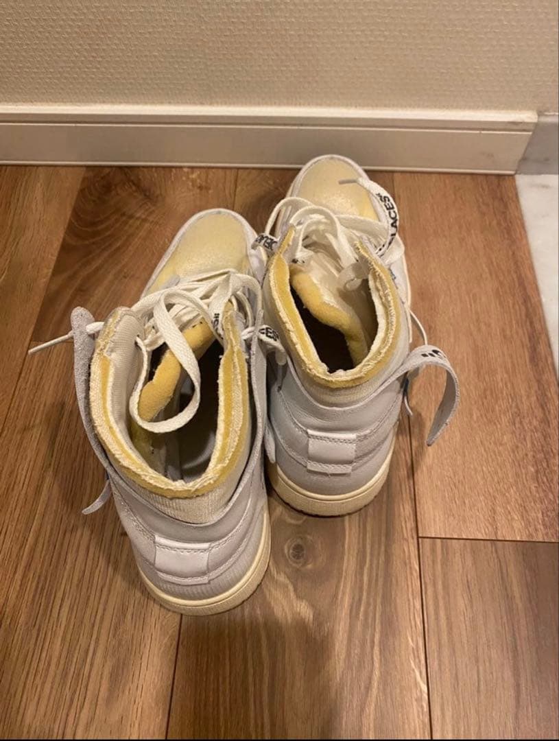 シューズ(男性用) Off-White Nike Air Jordan 1 White 28.5