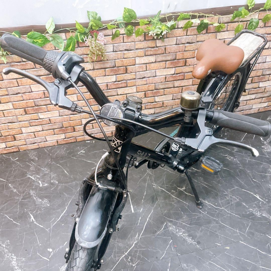 【35】子供用自転車 子供車 SHULZ bubble 20ブラック 20インチ