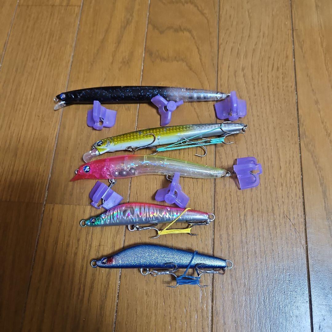 Blue Blue ハードルアー、交換ワームセット