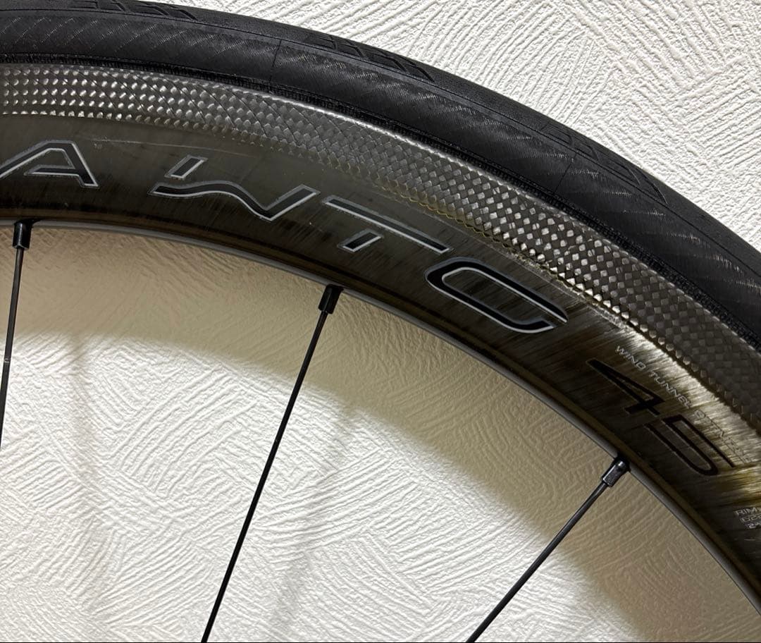 【最終値下げ】Campagnolo bora wto45 ダークラベル