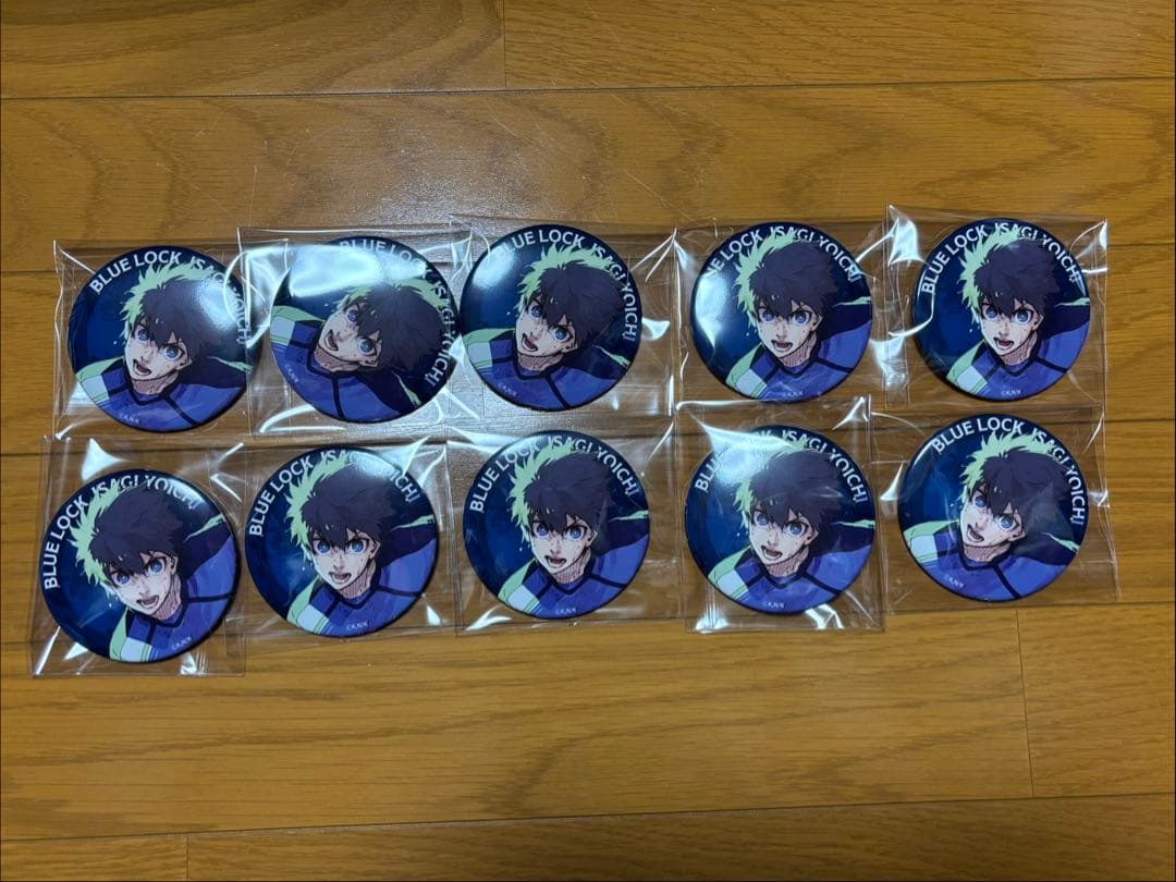 ブルーロック 伊勢丹 潔世一 缶バッジ 10個セット