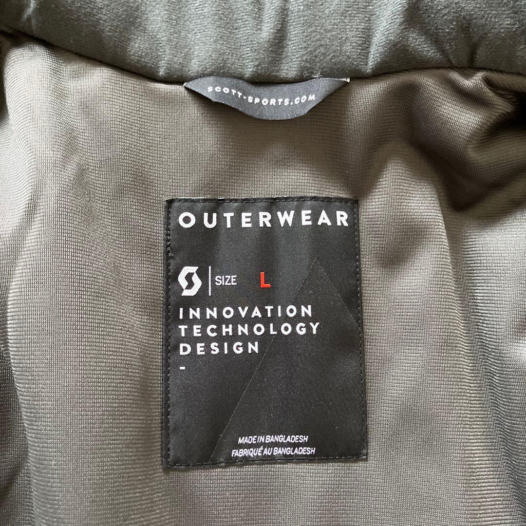 Scott スキーウェア防水ジャケットメンズLサイズ スノーボードアウトドア