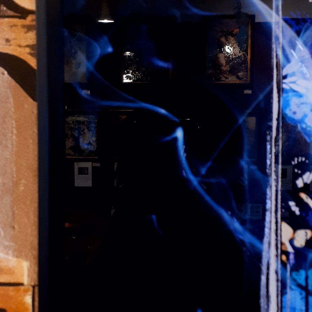 輸入雑貨　特殊強化ガラスアート　『CHANEL』　ミラーアート　60×120cm