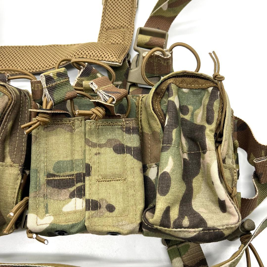 実物未使用 TYR コンバット アジャタスタブル チェストリグ マルチカム