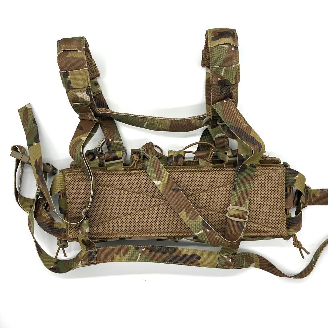 実物未使用 TYR コンバット アジャタスタブル チェストリグ マルチカム