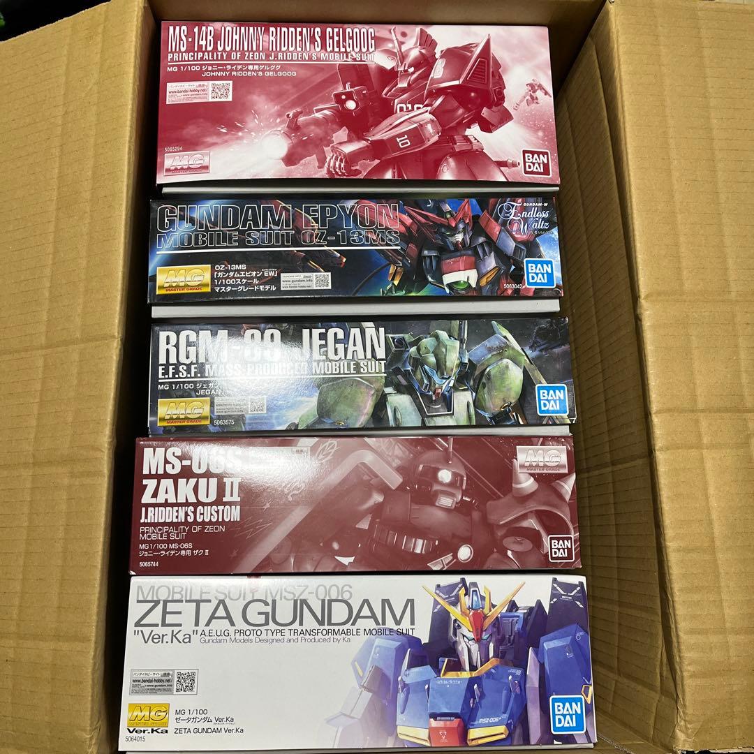 MG ガンプラ 5セット　まとめ売り