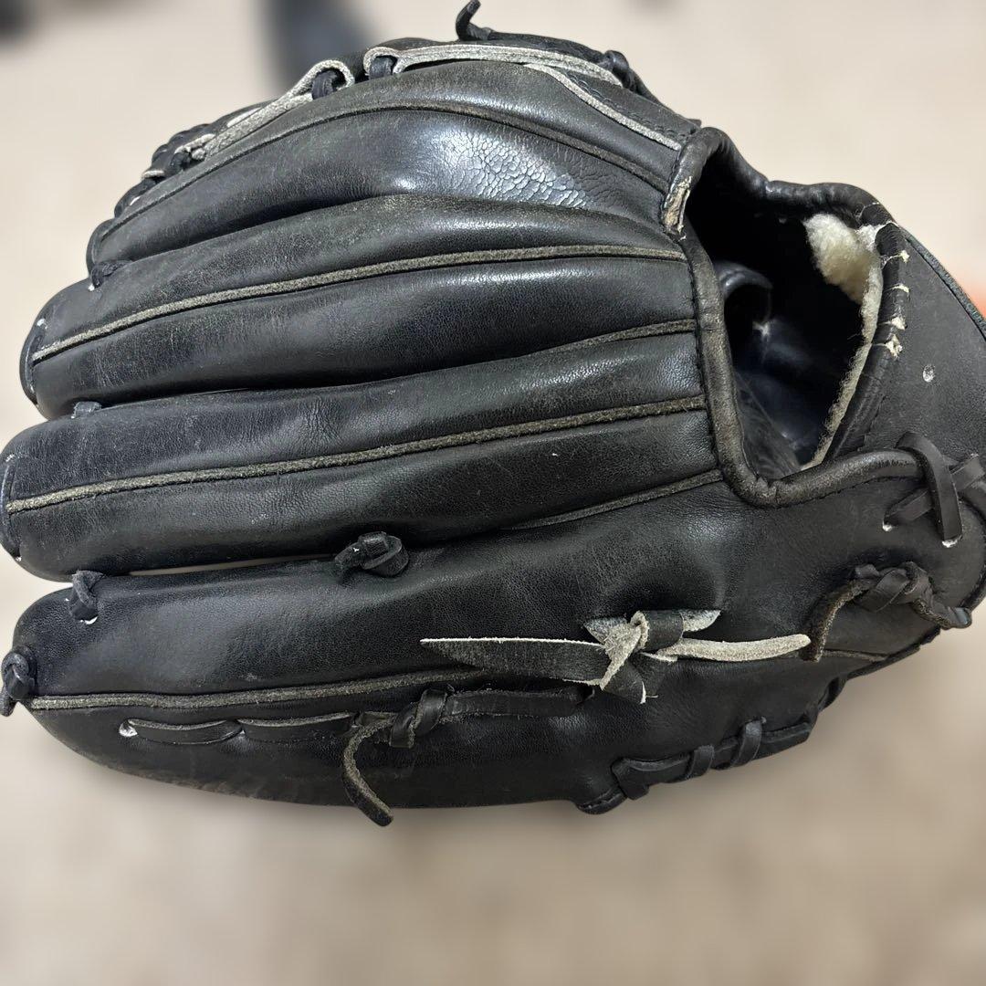 ミズノビックエム 硬式野球グローブ 黒