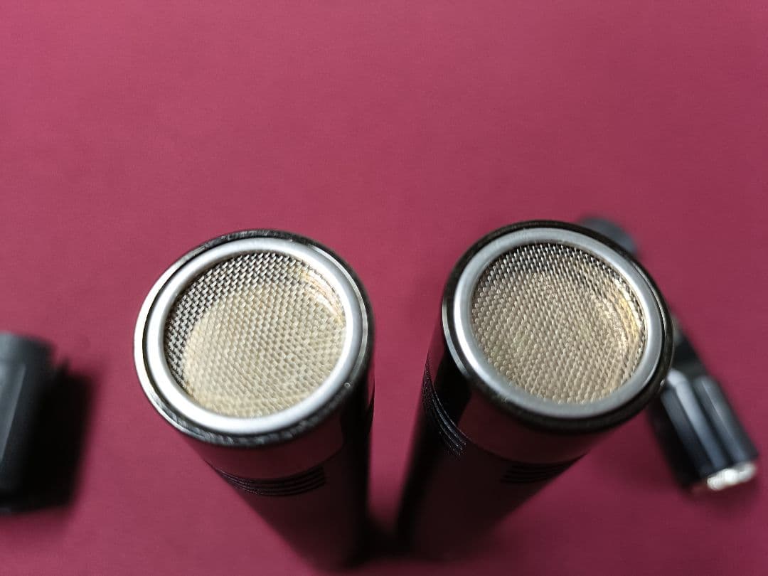 ＭＸＬ マッチペア コンデンサーマイク ブラック XLRコネクタ