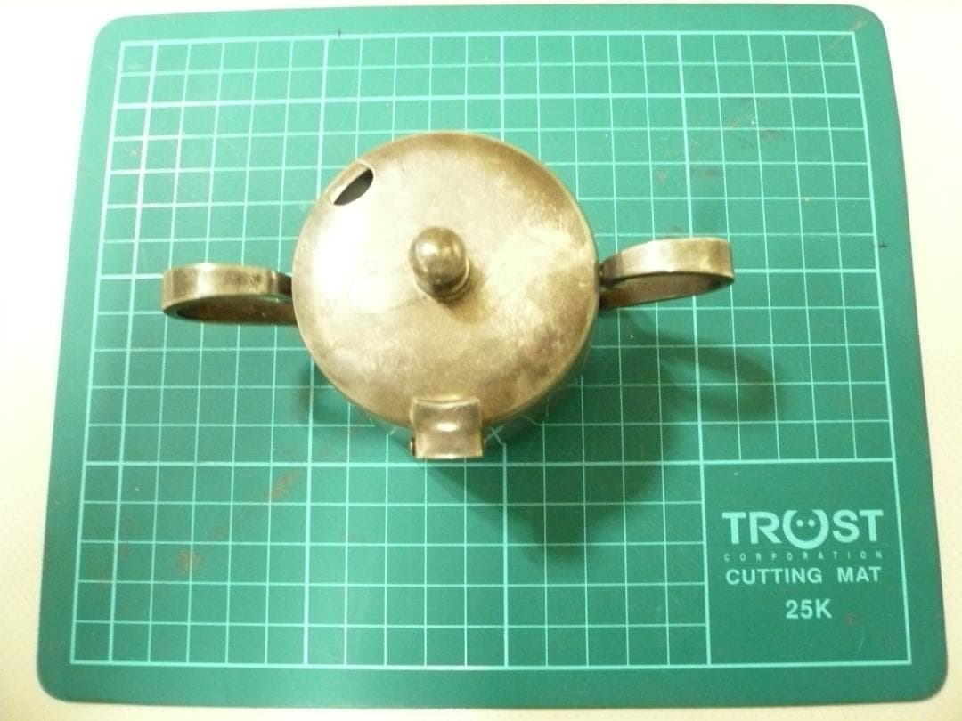 AZUMA　SILVER.STAINLESS 砂糖入れ