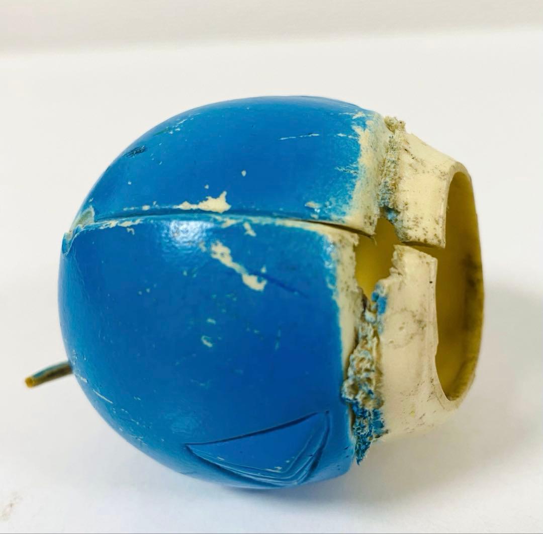 せ*ゃ様 当時物 ソフビ 旧バンダイ 仮面ライダー 水色マスク 面取れ