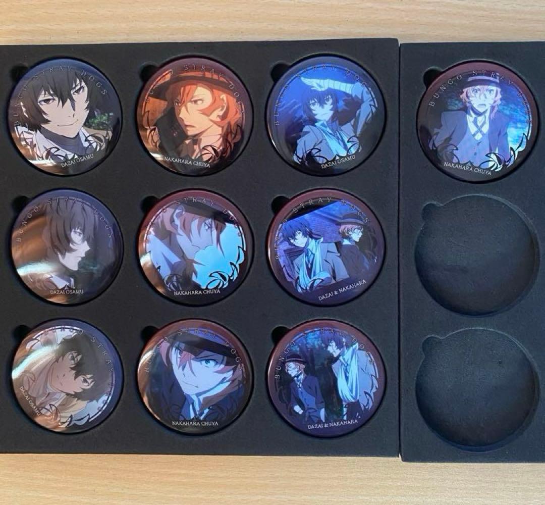 まとめ売り 文豪ストレイドッグス 缶バッジ 太宰治 中原中也