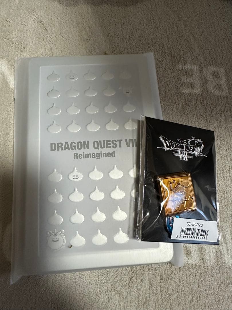 ドラクエ 7 Reimagined 超豪華版 特典 スチールブック＆ピンズ