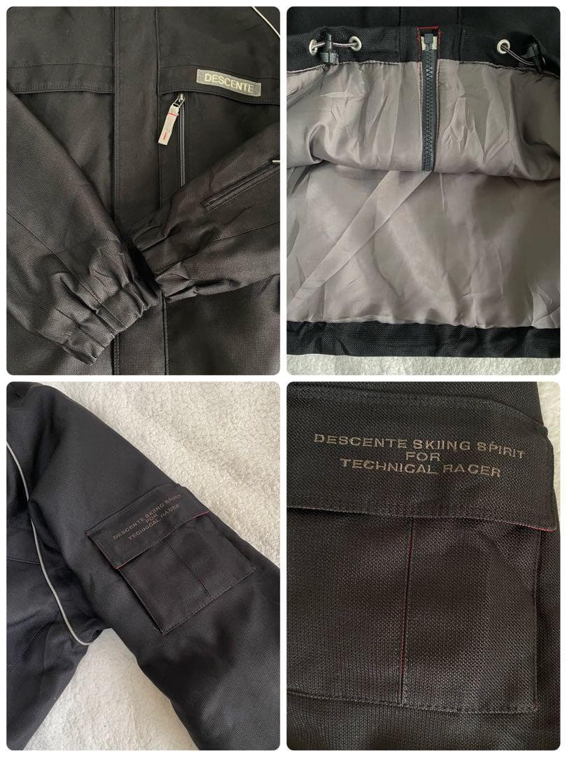 【デサント/DESCENTE】スキーウェア　上下セット　メンズ【L】スノーボード