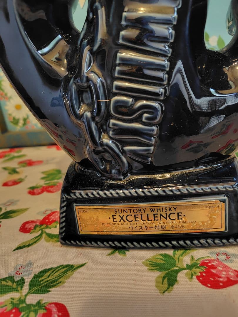 コルク折れ　サントリー　ウイスキー エクセレンス アンカーボトル 760ml