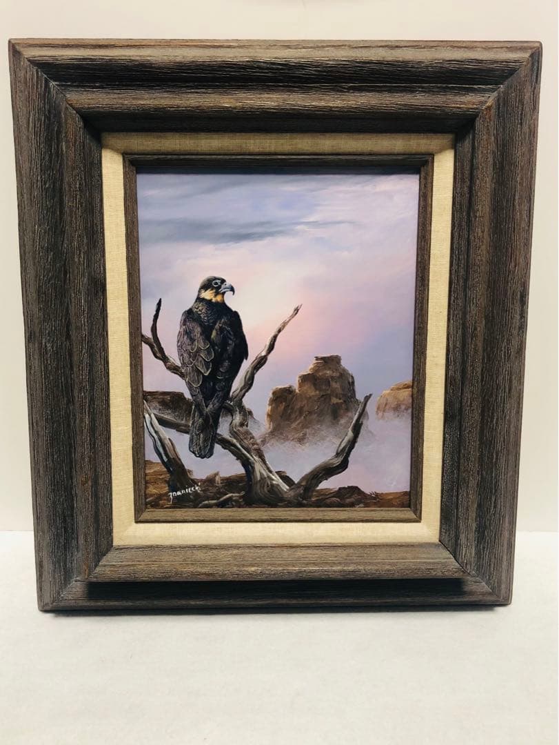 Anton Znaniecki ハヤブサ Falcon 絵画