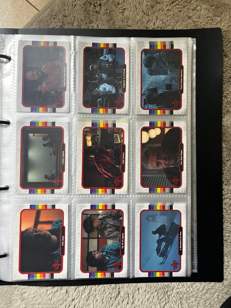 ストレンジャー・シングス トレーディングカードセット