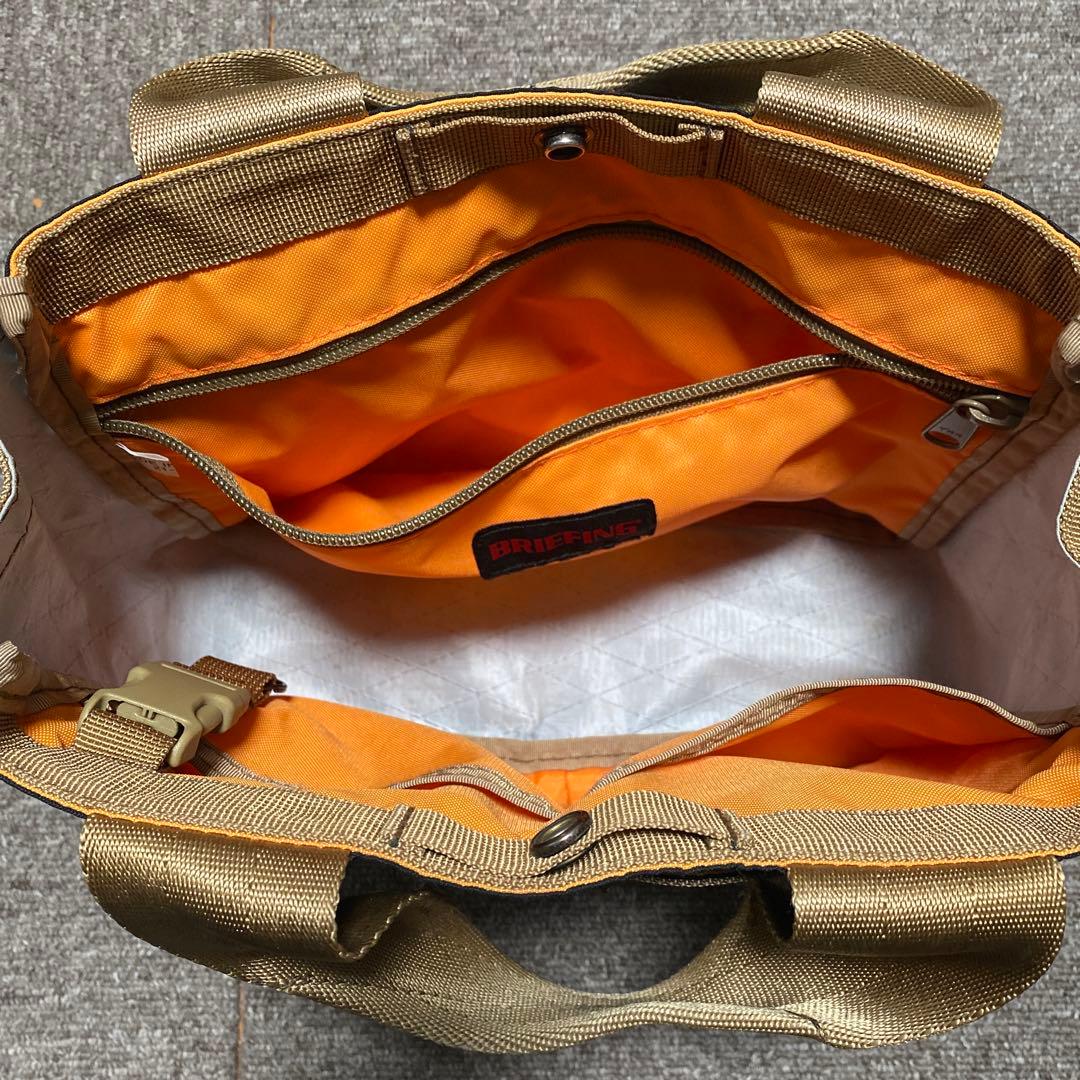 BRIEFING カートバッグ ブラック/ゴールド