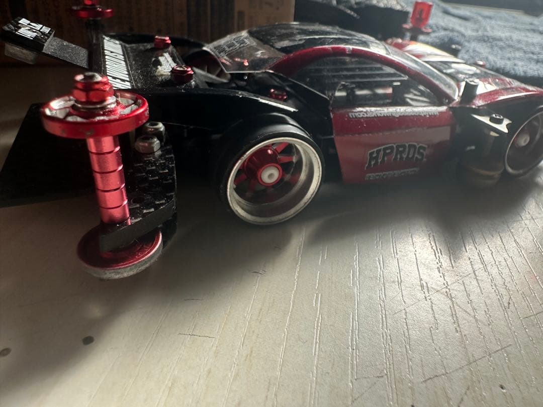 ミニ四駆　MSフレキ2台セット中古品 本日23:59分で削除します。