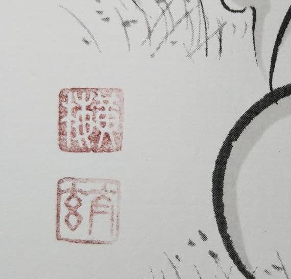 茶道具 色紙 大徳寺 黄梅院 小林太玄 兎走烏飛 干支 兎絵 たとう入