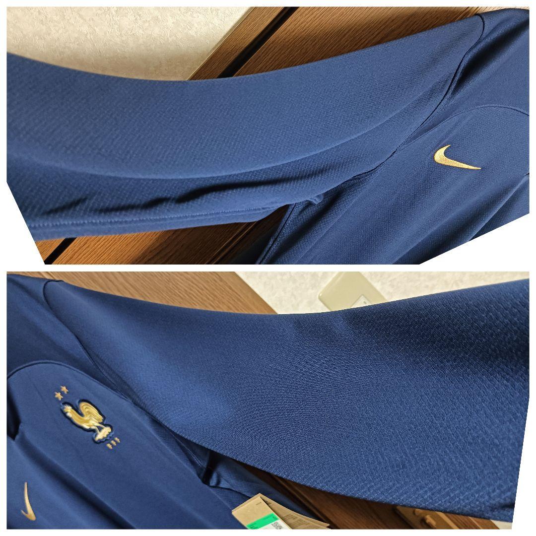 ナイキ フランス代表 長袖 ユニフォーム 22/23 海外XL 紙タグ付き