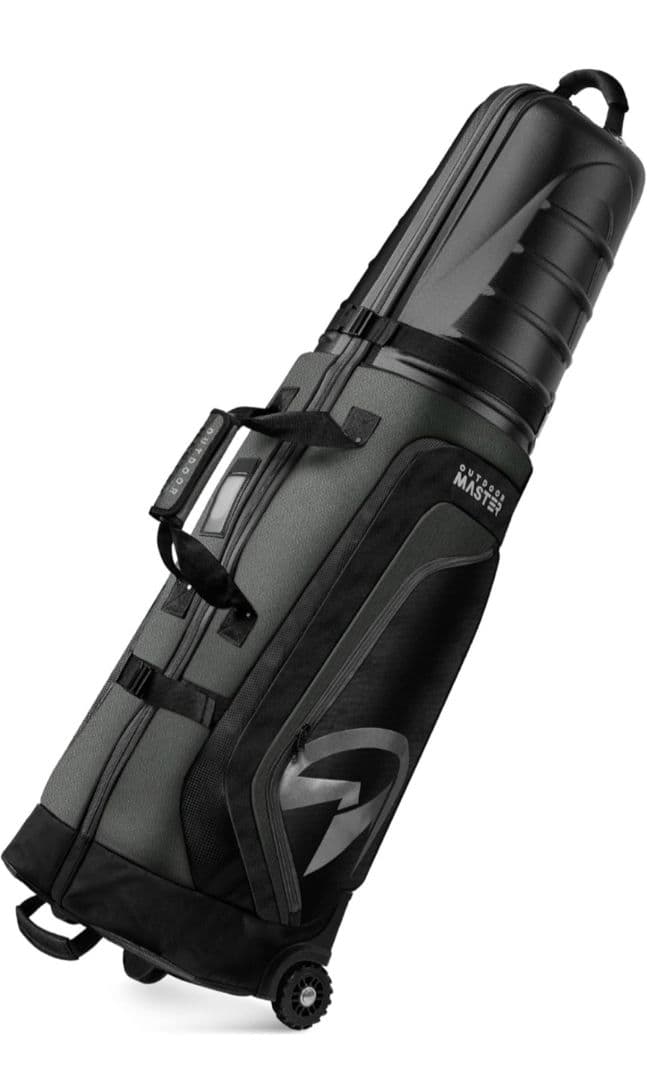 【新品未使用】OUTDOORMASTER ゴルフバック　カバー　キャスター付き