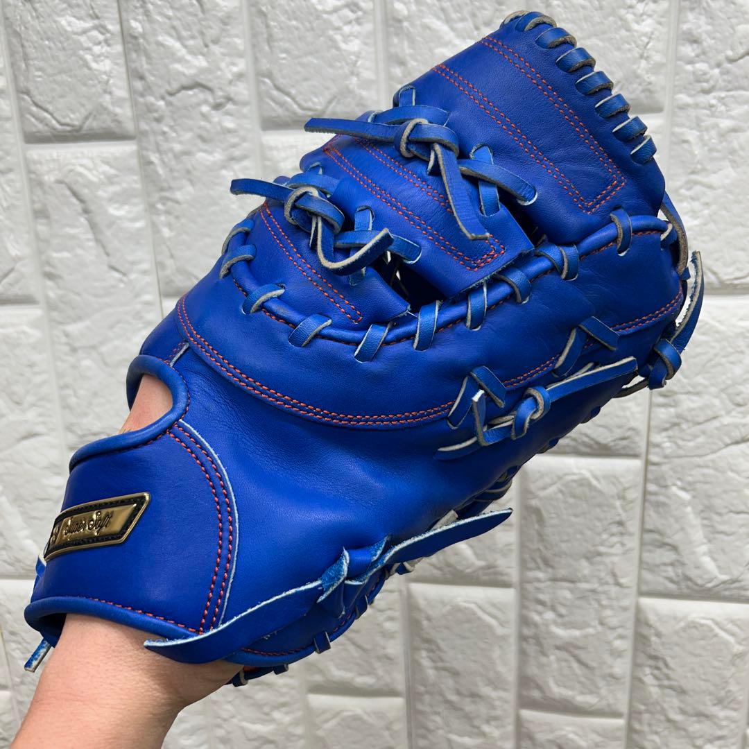 【美品】野球 グローブ 一般 軟式 ファーストミット SSK