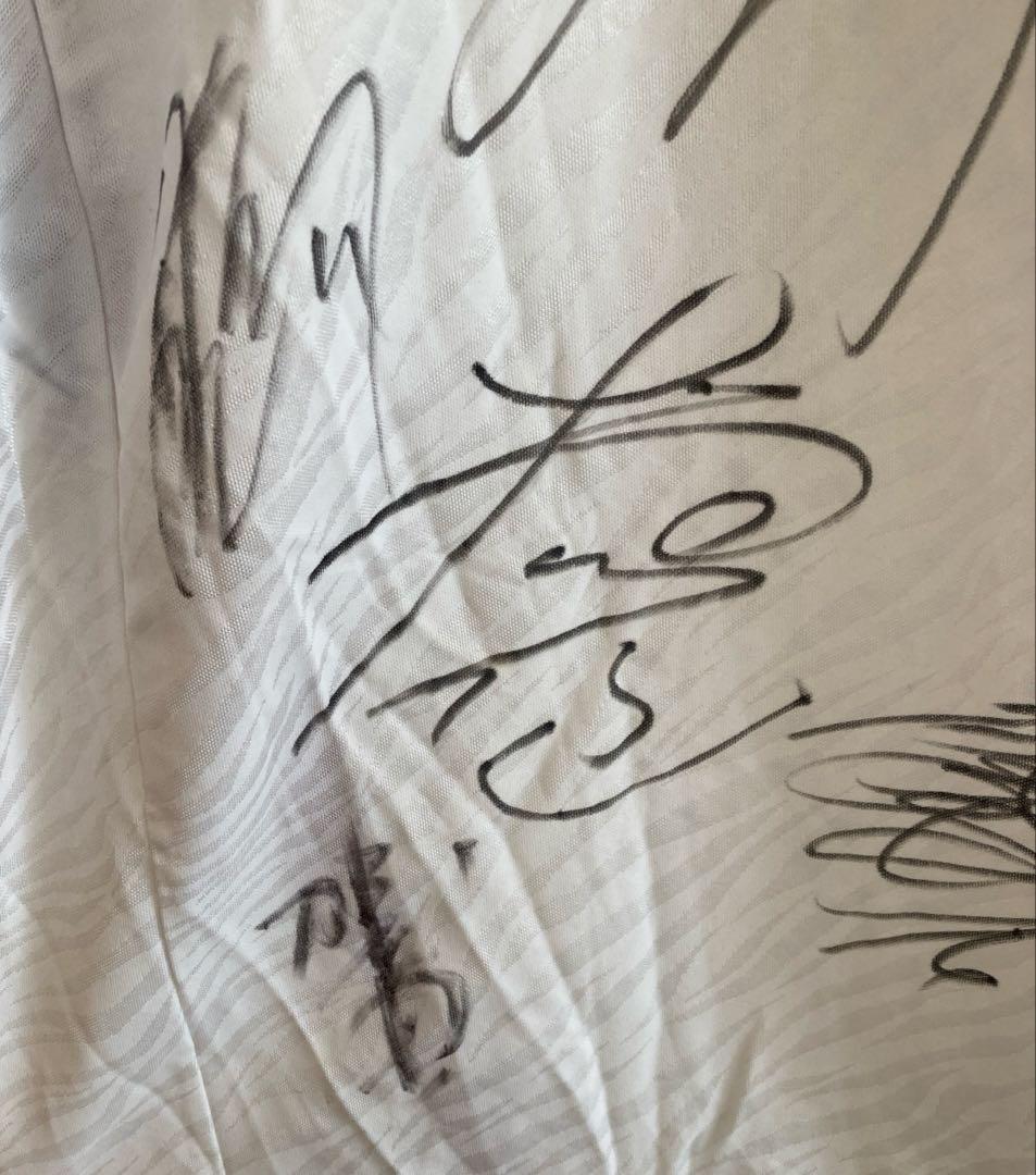 【貴重サイン多数】鹿島アントラーズ Jリーグ創設期　ユニフォーム　ビンテージw