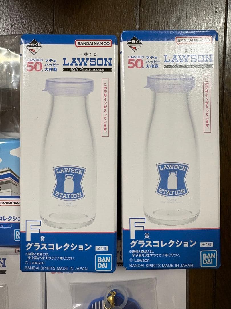 ローソン 一番くじ グラスコレクション フィギュアチャーム ラバーコレクション