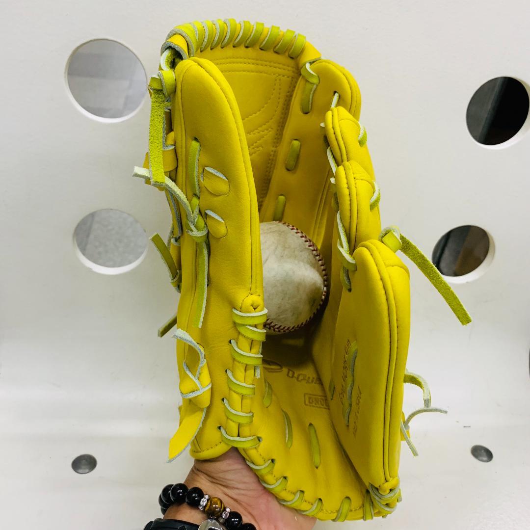 ディークエスト　オリジナルオーダーモデル　硬式用　投手用　高校野球対応　型付け済