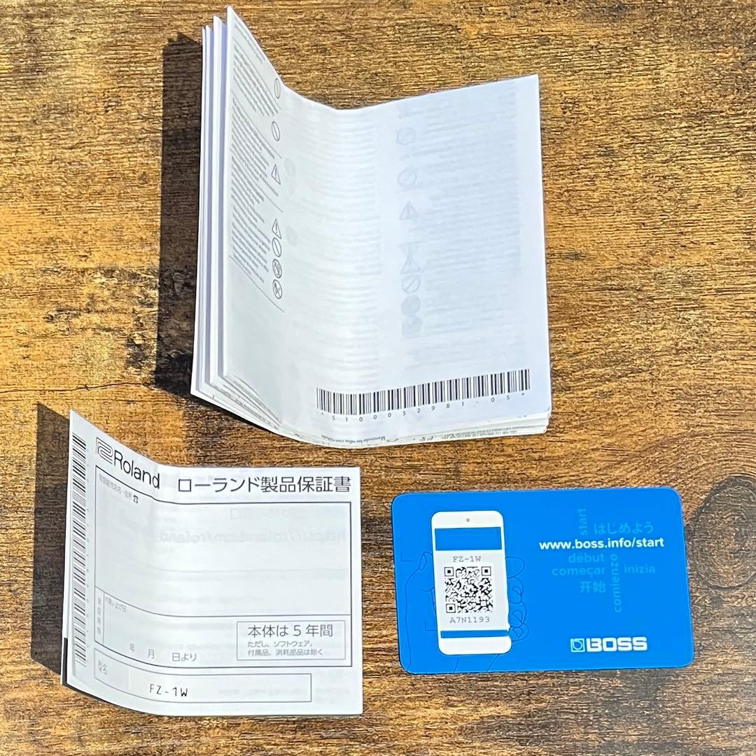 BOSS FZ-1W Fuzz 技 WAZA CRAFT