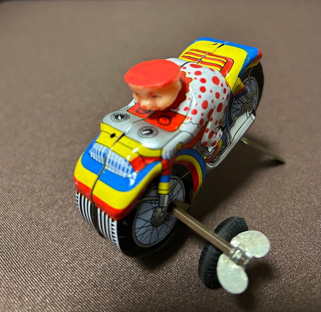 絶版昭和を彩った名品達♦︎サーカスオートバイ箱入【新品動作確認済】